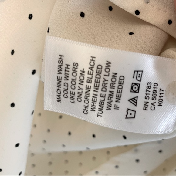 Maurices Cream Business Casual Sleeveless Blouse - Picture 4 of 5